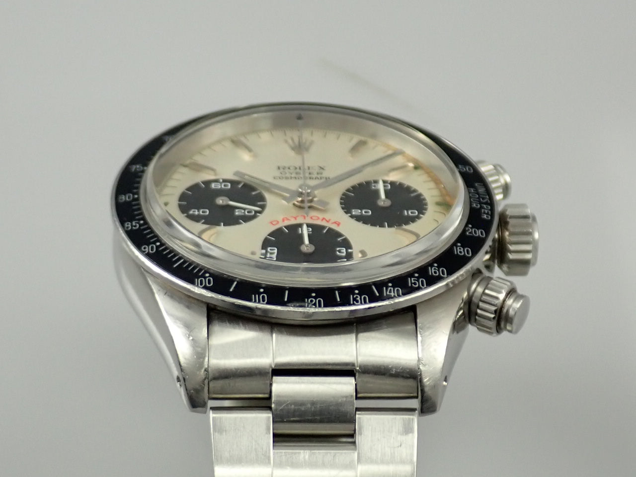 Rolex Daytona Silver x Black Dial &lt;Warranty Box and Others&gt;