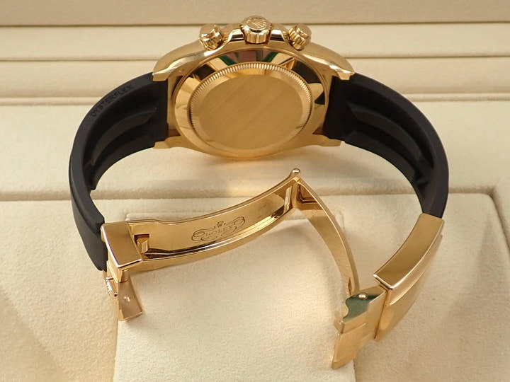 ロレックス デイトナ Ref.116588TBR イエローゴールド ブラックxシャンパン文字盤