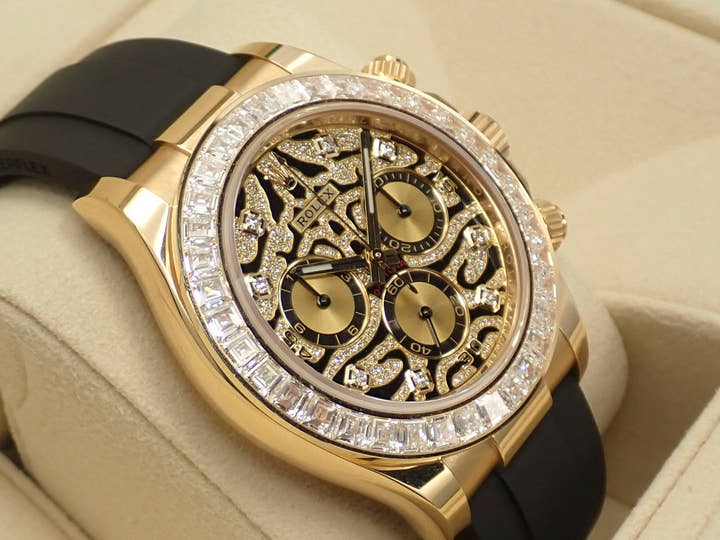 ロレックス デイトナ Ref.116588TBR イエローゴールド ブラックxシャンパン文字盤