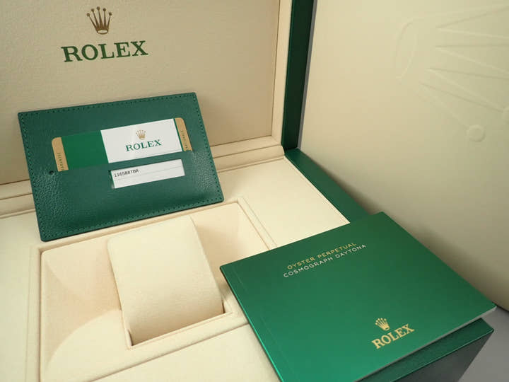 ロレックス デイトナ Ref.116588TBR イエローゴールド ブラックxシャンパン文字盤