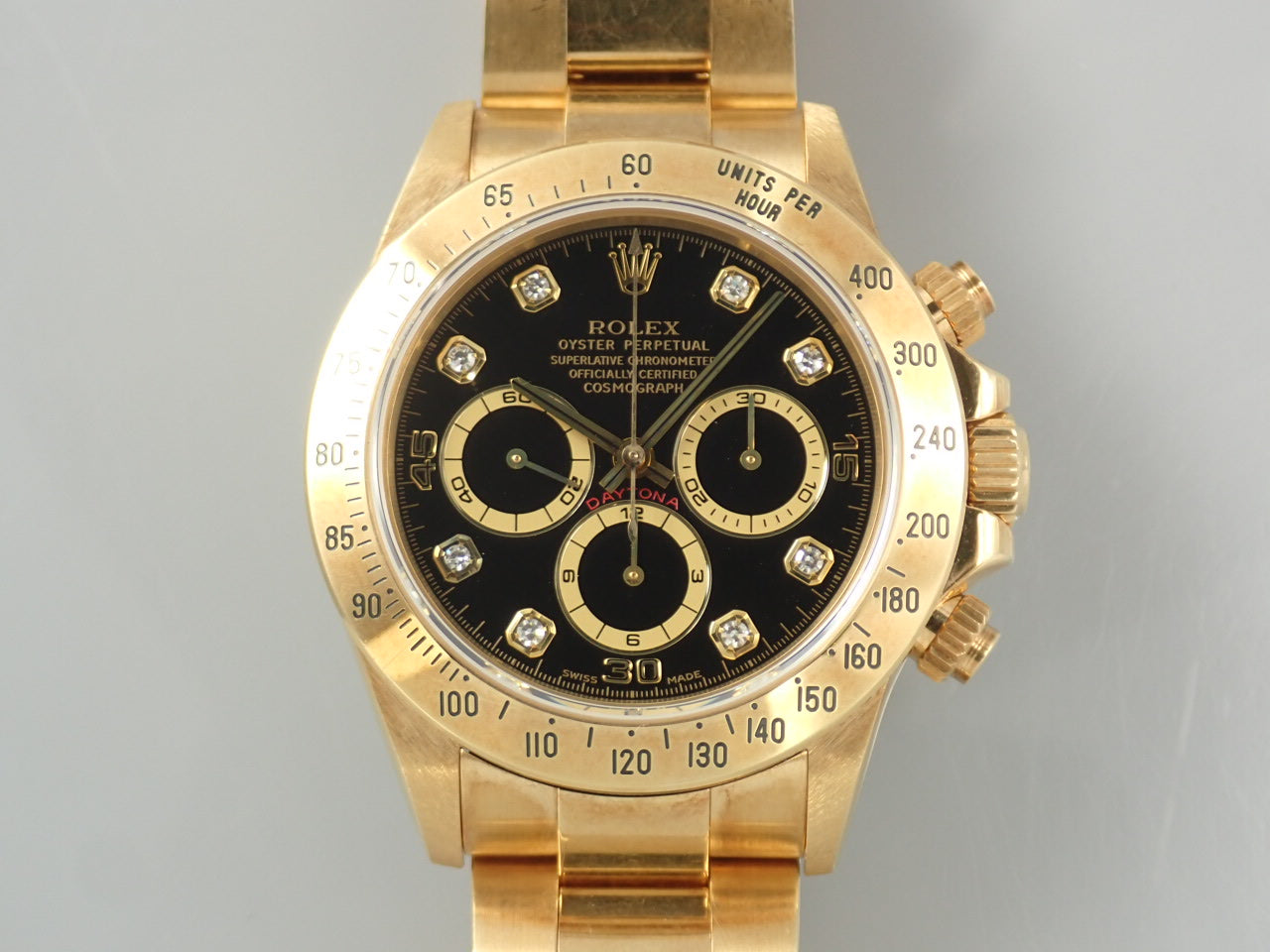 Rolex Daytona El Primero Black Dial W Serial Number &lt;Warranty Box and Others&gt;