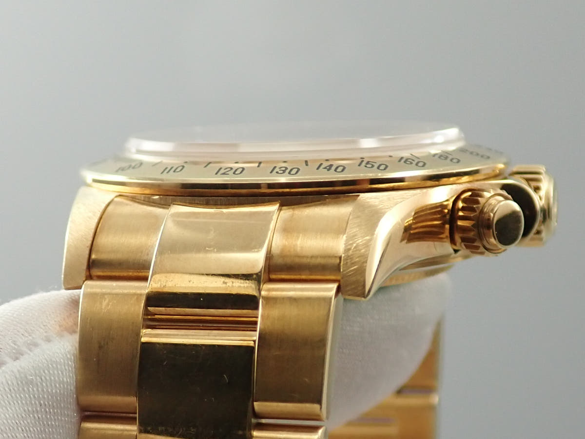 ロレックス デイトナ エルプリメロ Ref.16528G ブラック8Pダイヤ文字盤 中古 5W5ZF30X