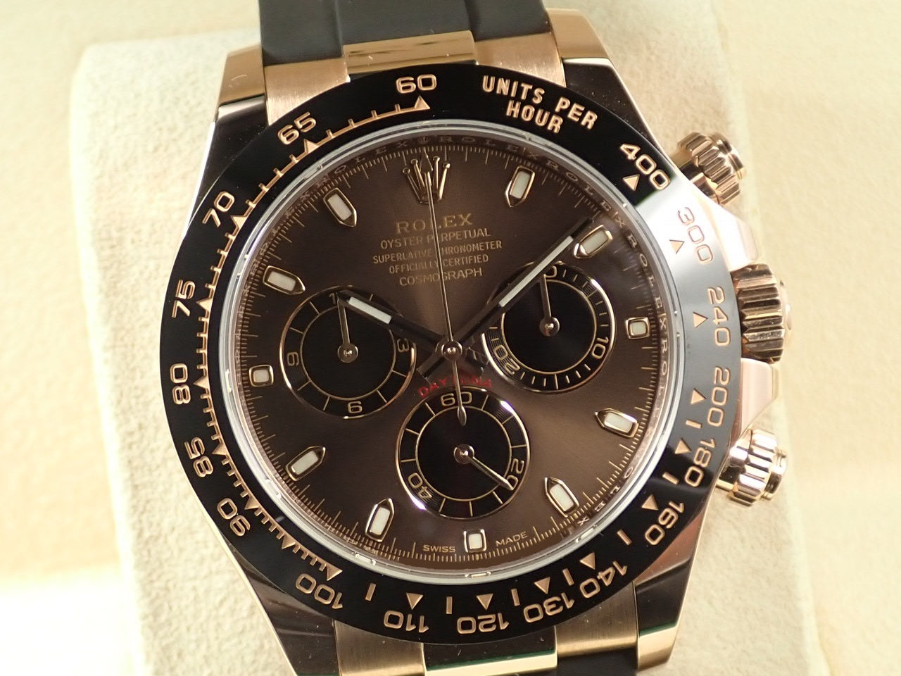 Rolex Daytona Chocolate x Black Dial &lt;Warranty, Box, etc.&gt;