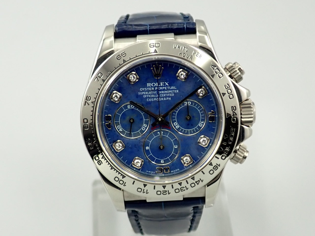 Rolex Daytona Sodalite Dial 8P Diamond