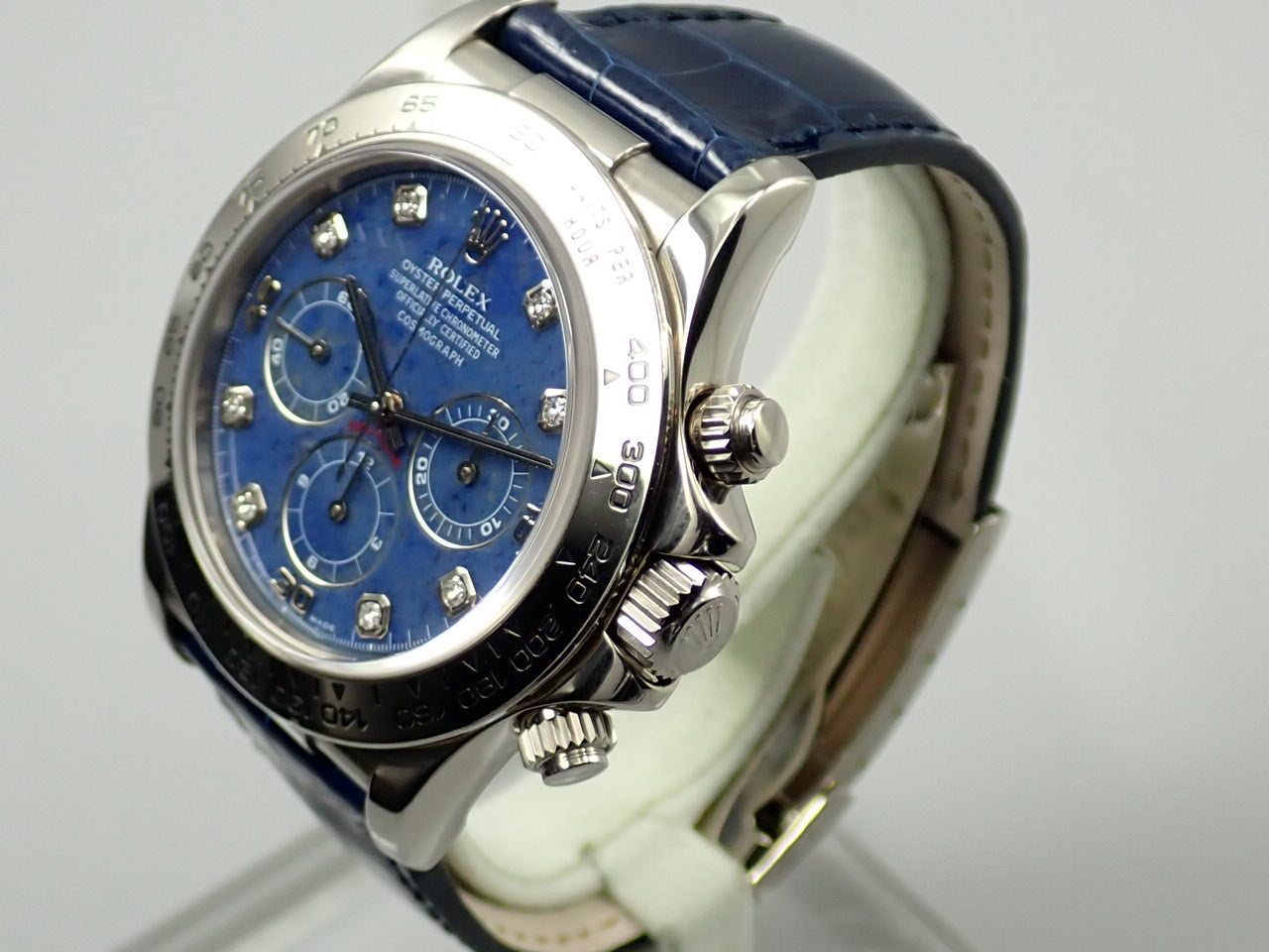 Rolex Daytona Sodalite Dial 8P Diamond