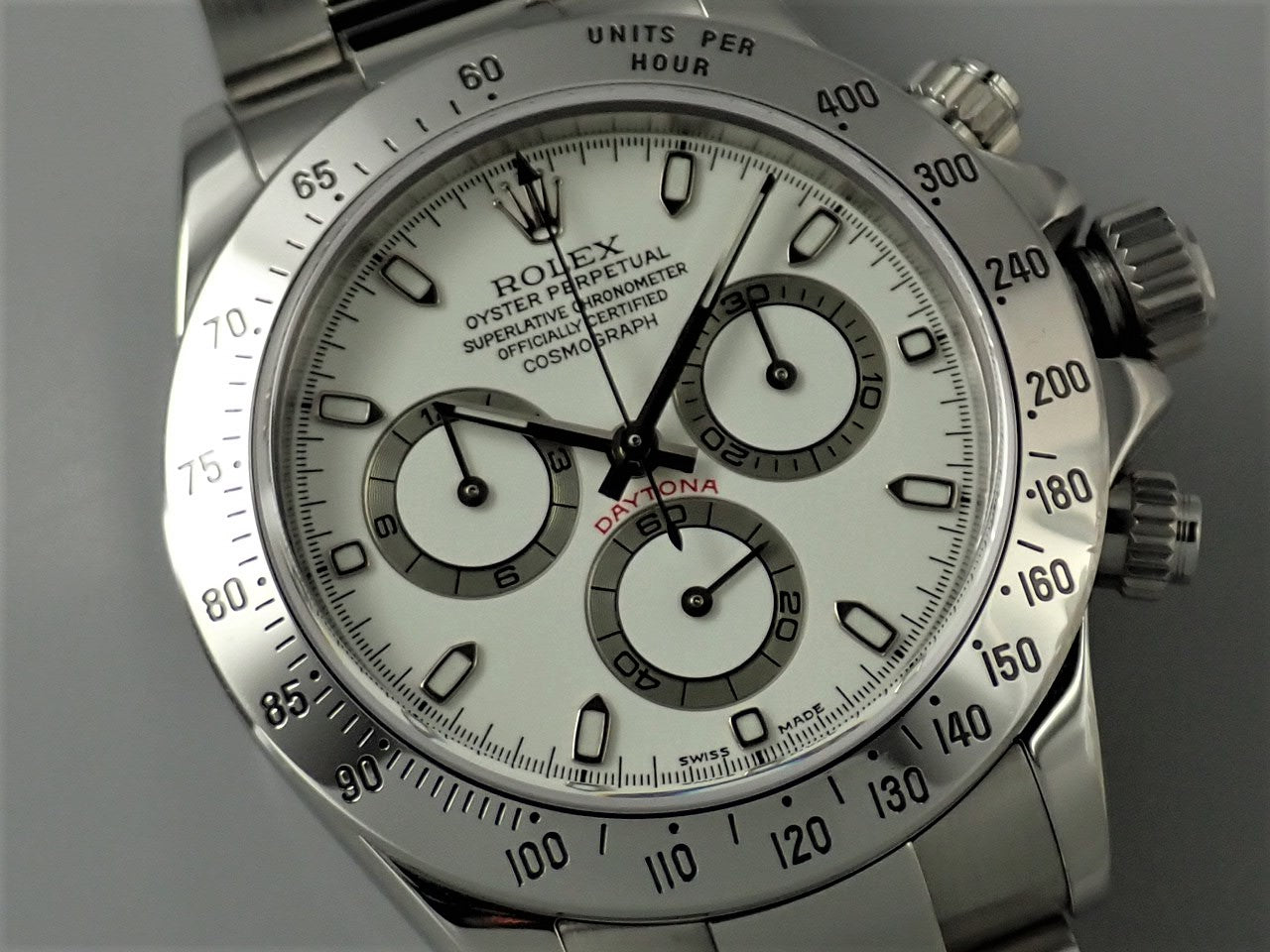 Rolex Daytona White Dial P2 &lt;Box and Others&gt;