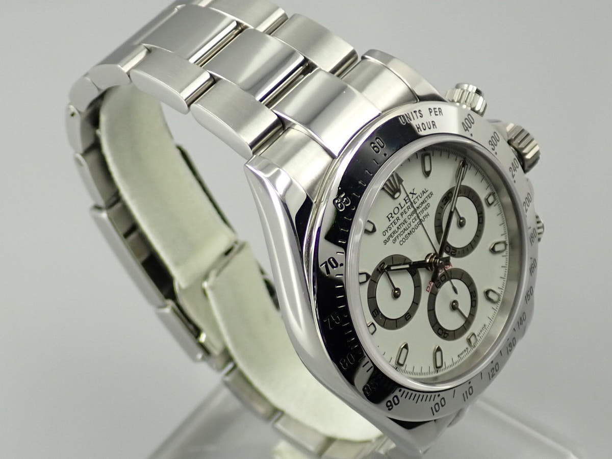 ロレックス デイトナ Ref.116520 ホワイト文字盤 美品 M9U0KLKY