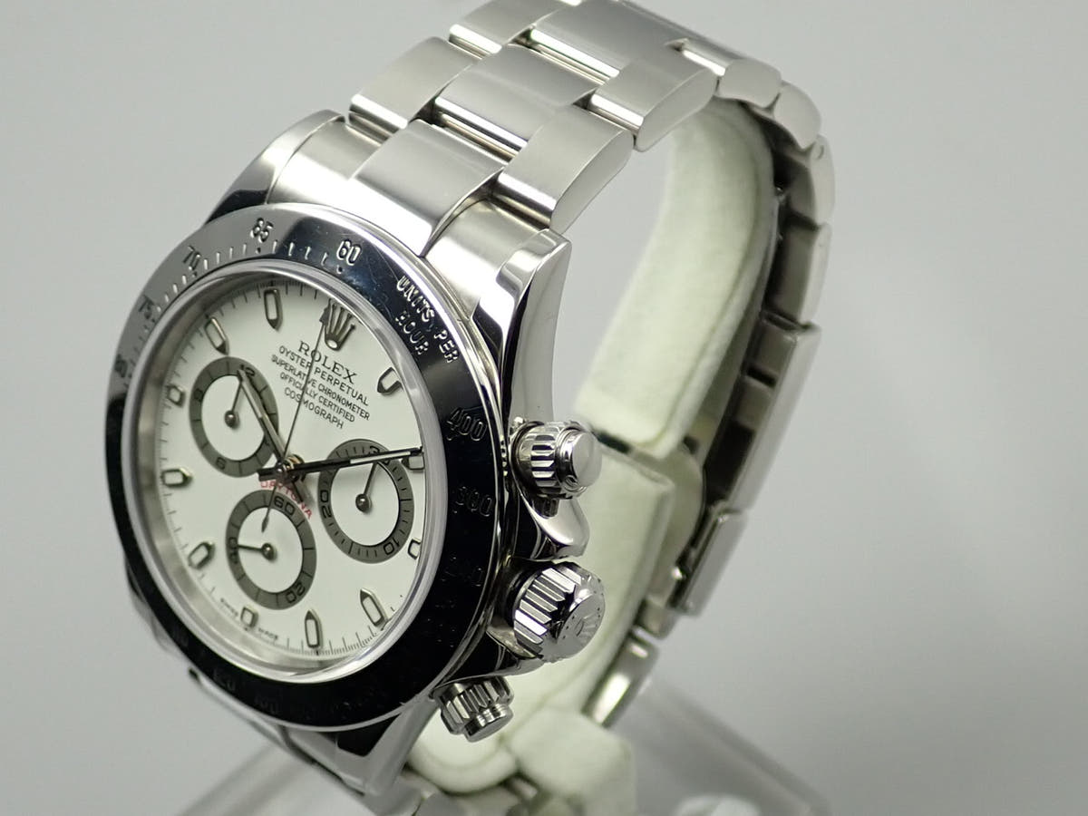 ロレックス デイトナ Ref.116520 ホワイト文字盤 美品 M9U0KLKY