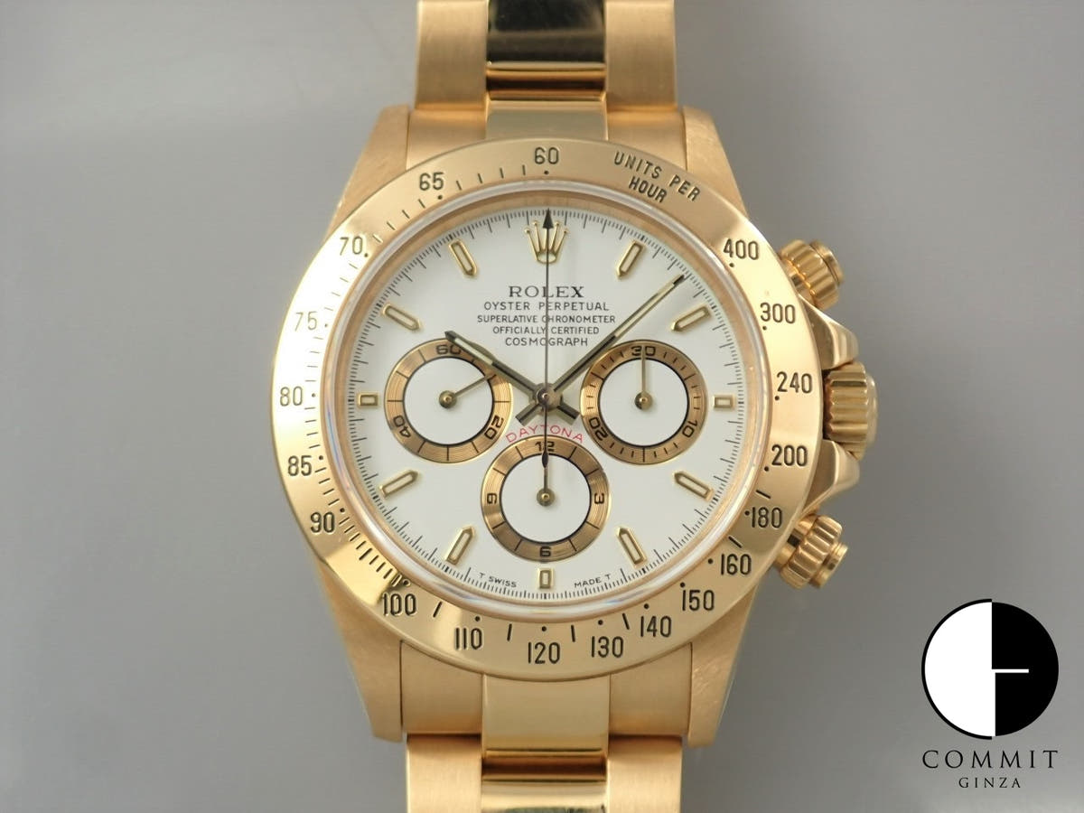 ロレックス デイトナ エルプリメロ Ref.16528 ホワイト文字盤 美品 KC6UX402