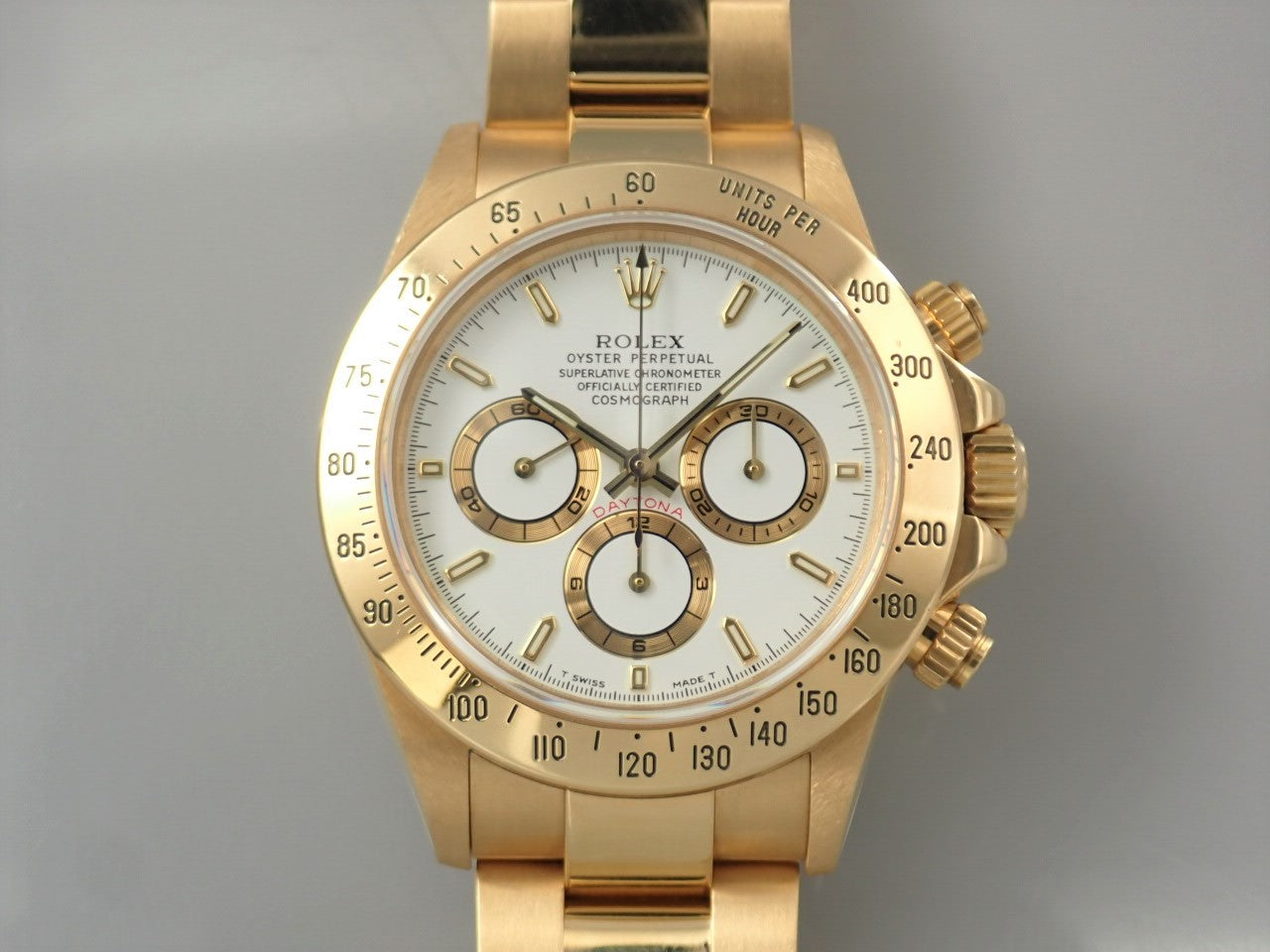 Rolex Daytona El Primero White Dial W Serial Number [Good Condition]