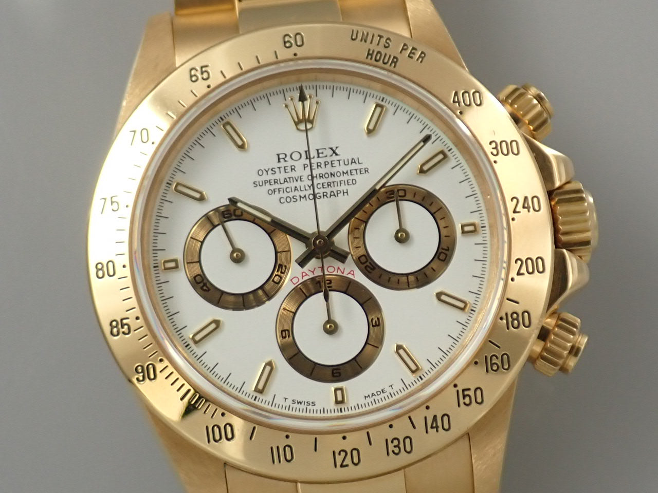 Rolex Daytona El Primero White Dial W Serial Number [Good Condition]