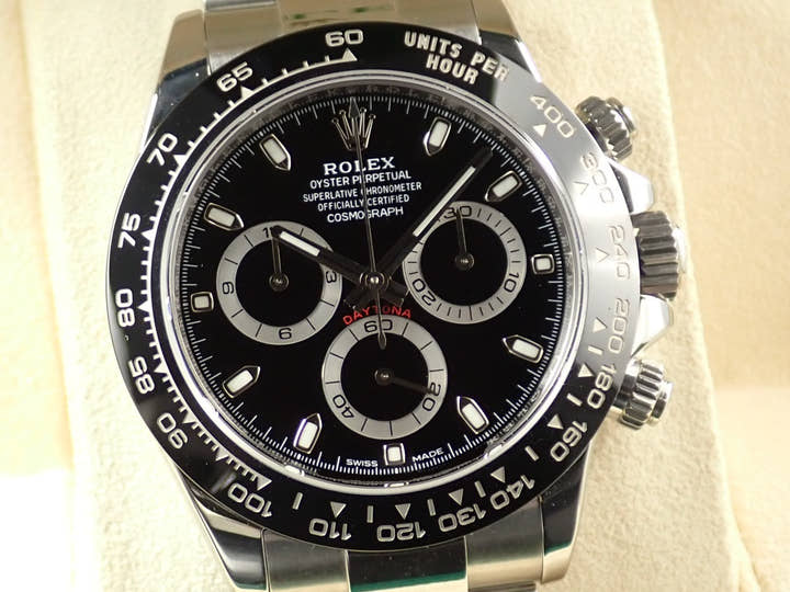 ロレックス デイトナ Ref.116500LN ステンレススチール ブラック文字盤