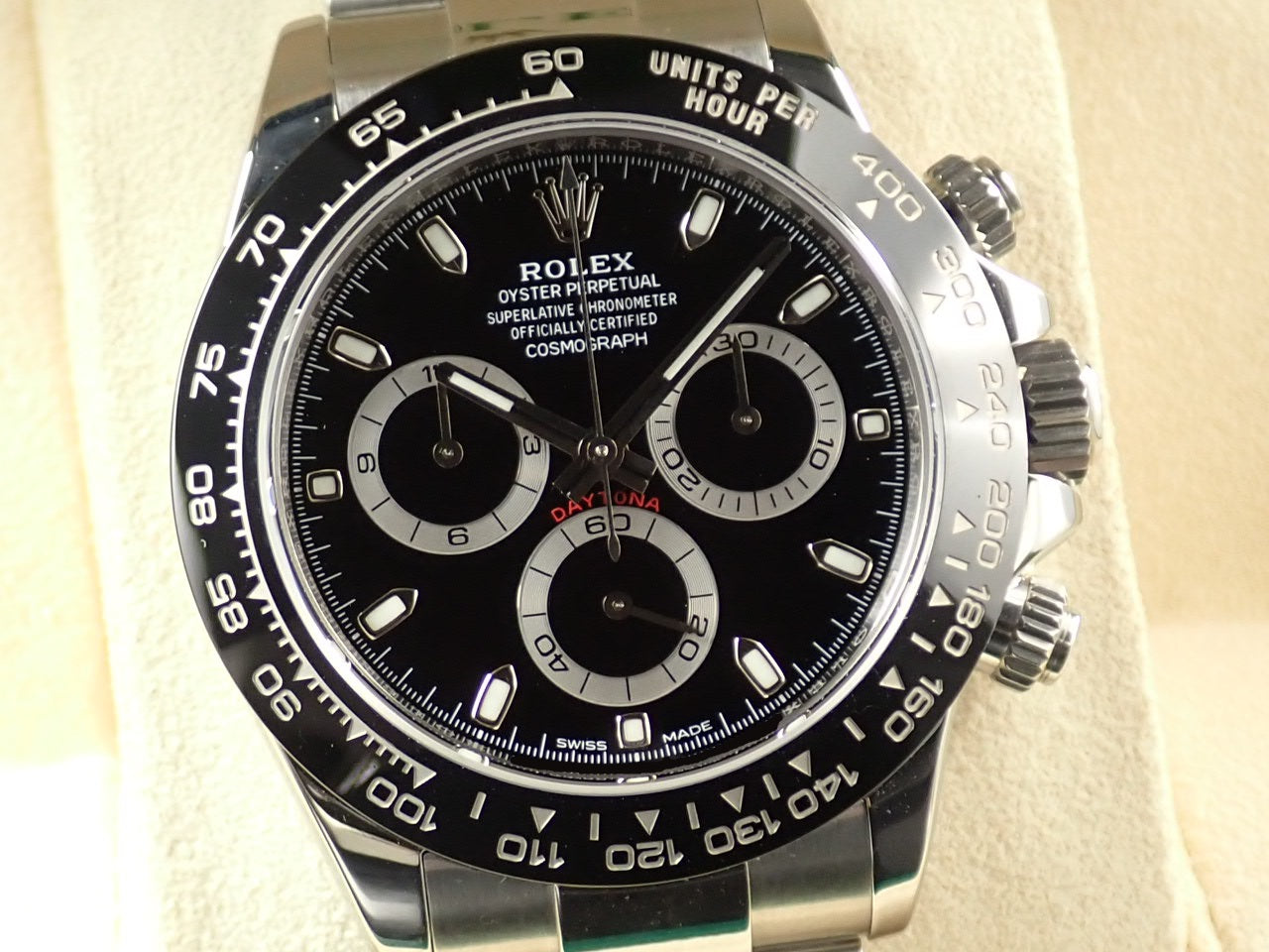 Rolex Daytona Black Dial &lt;Warranty, Box, etc.&gt;