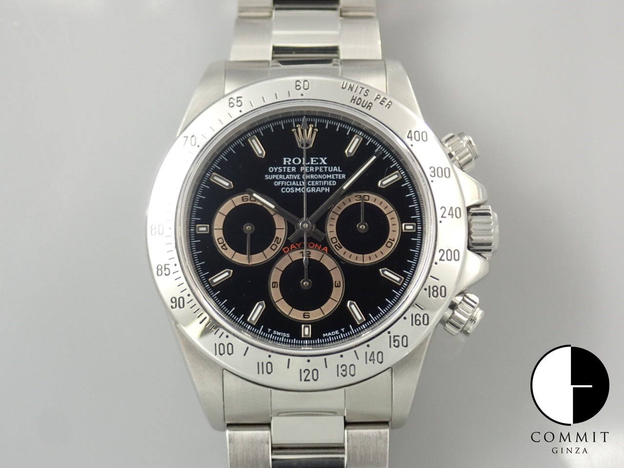 Rolex Daytona El Primero Black Dial U-Serial Number &lt;Box and Others&gt;