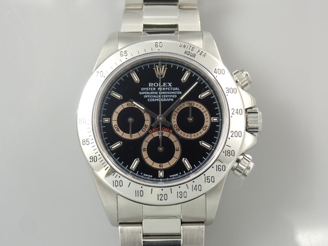 Rolex Daytona El Primero Black Dial U-Serial Number &lt;Box and Others&gt;