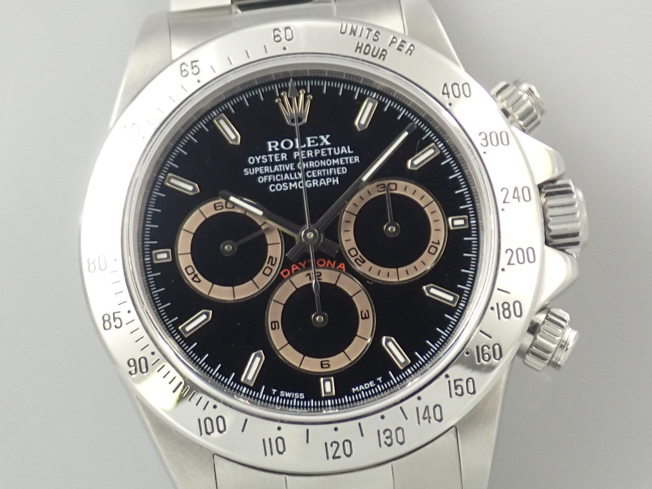 Rolex Daytona El Primero Black Dial U-Serial Number &lt;Box and Others&gt;