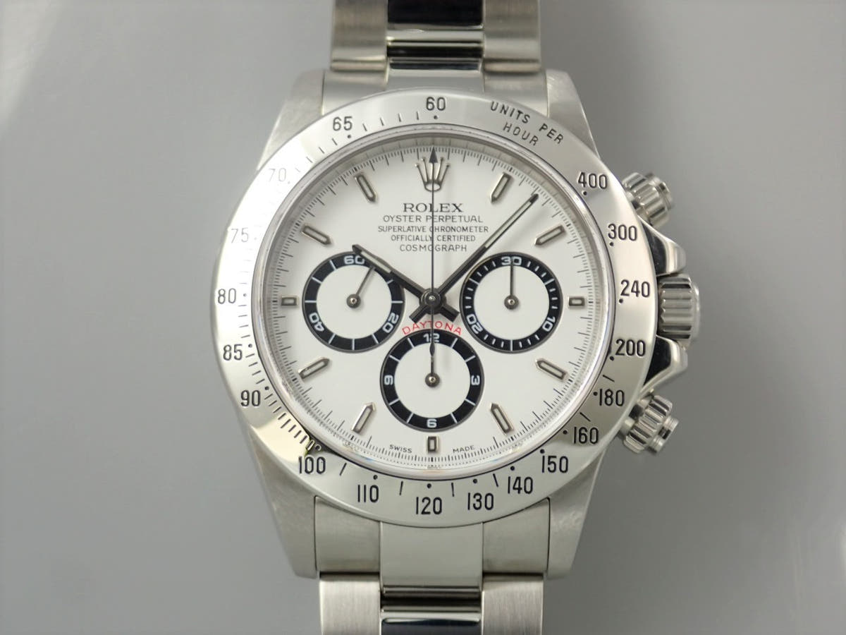 ロレックス デイトナ エルプリメロ Ref.16520 ホワイト文字盤 美品 5XRZFUXV