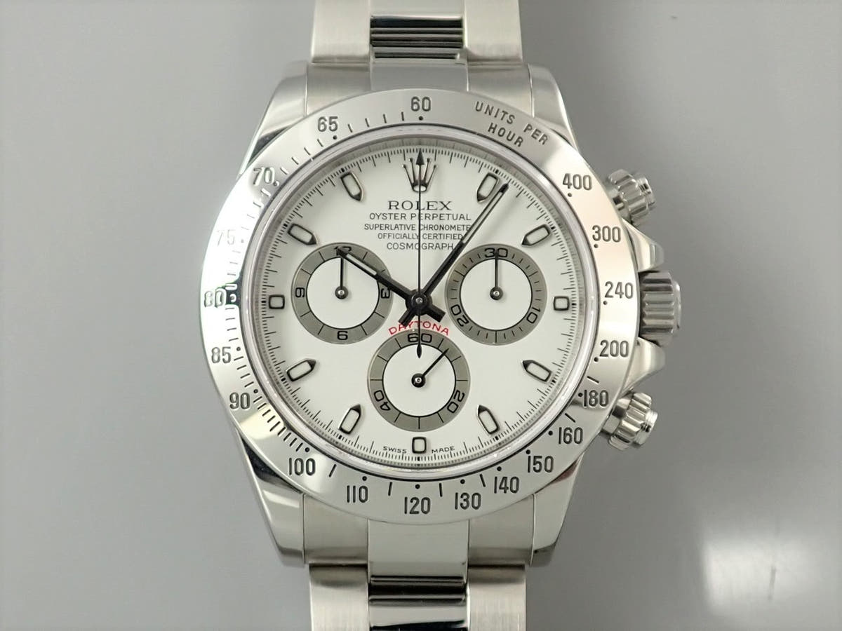 ロレックス デイトナ Ref.116520 ホワイト文字盤 中古 LA5HR153