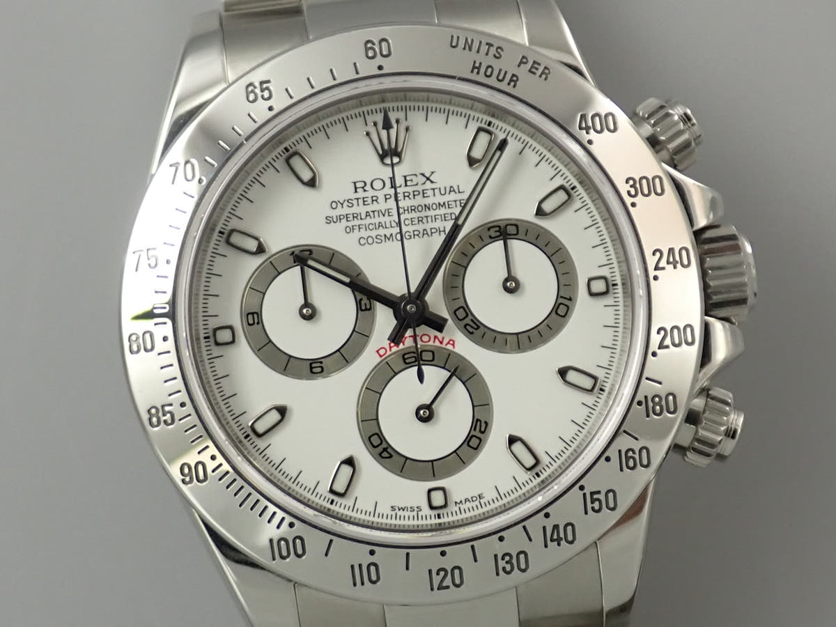 ロレックス デイトナ Ref.116520 ホワイト文字盤 中古 LA5HR153