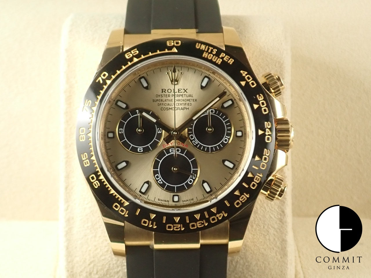 Rolex Daytona Champagne Black Dial [Unused] &lt;New warranty, box, etc.&gt;