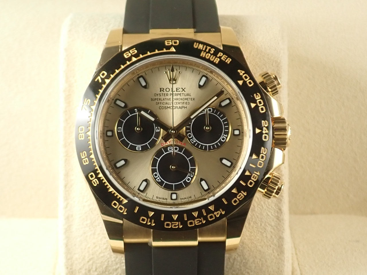 Rolex Daytona Champagne Black Dial [Unused] &lt;New warranty, box, etc.&gt;