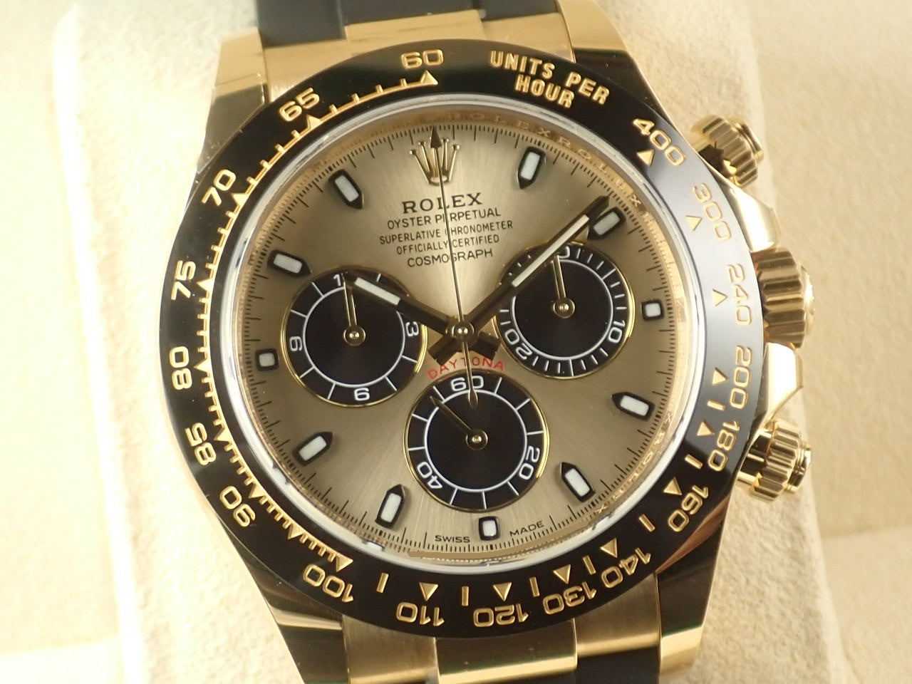 Rolex Daytona Champagne Black Dial [Unused] &lt;New warranty, box, etc.&gt;