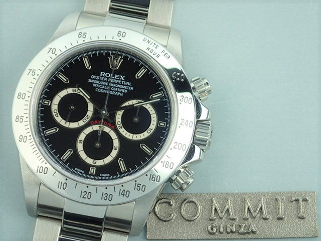 Rolex Daytona El Primero Black Dial A9 Ref.16520