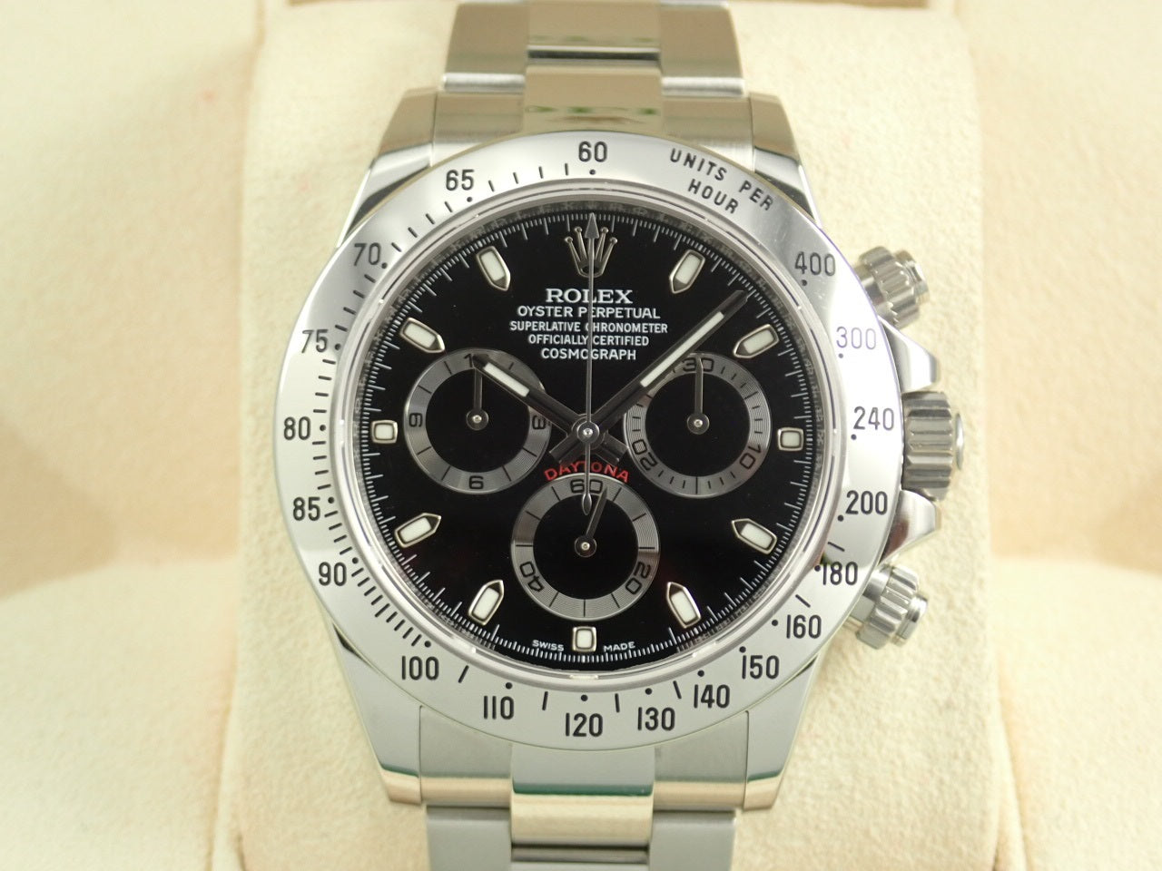 Rolex Daytona Black Dial &lt;Warranty, Box, etc.&gt;