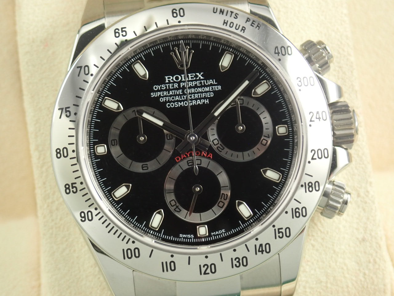 Rolex Daytona Black Dial &lt;Warranty, Box, etc.&gt;