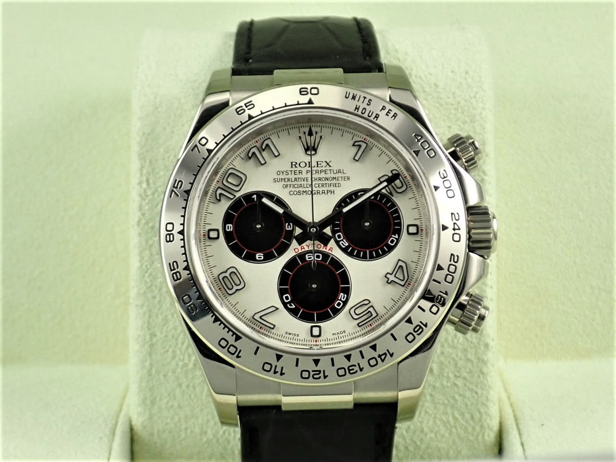 ロレックス デイトナ Ref.116519 ホワイト×ブラック文字盤 美品 R35J3406
