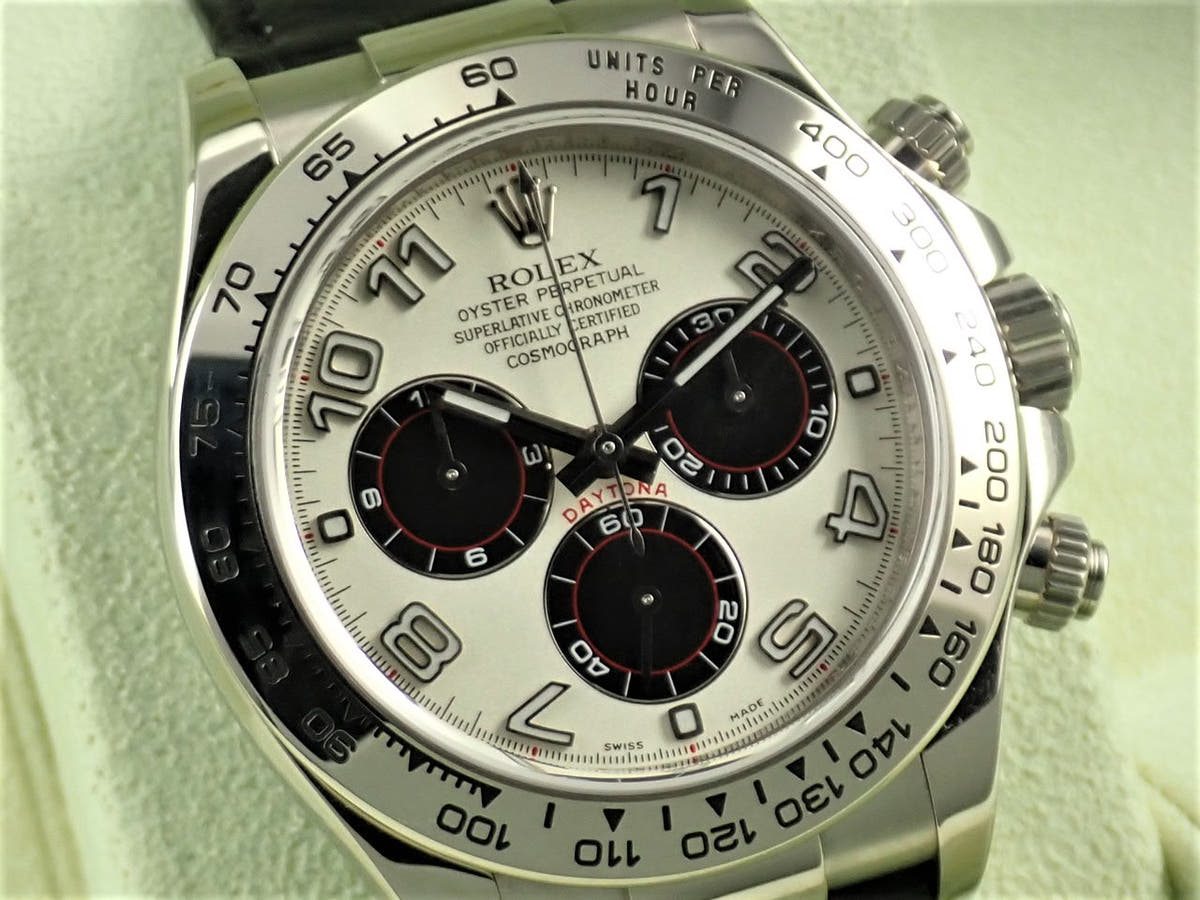 ロレックス デイトナ Ref.116519 ホワイト×ブラック文字盤 美品 R35J3406