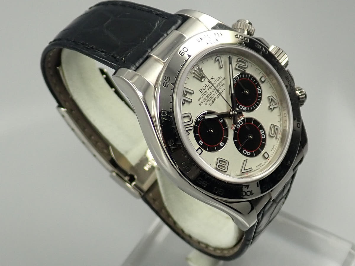 ロレックス デイトナ Ref.116519 ホワイト×ブラック文字盤 美品 R35J3406