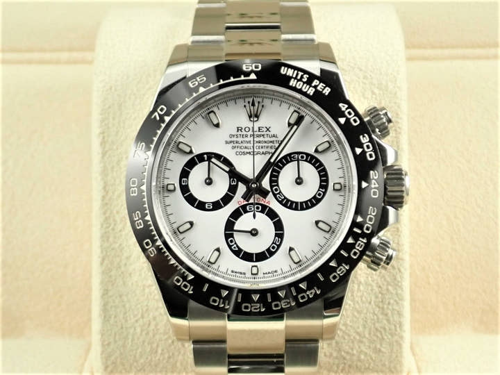 ロレックス デイトナ Ref.116500LN ステンレススチール ホワイト文字盤
