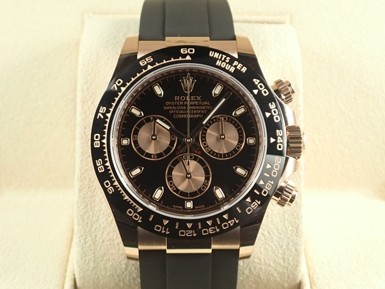 Rolex Daytona Black x Pink Dial &lt;Warranty, Box, etc.&gt;