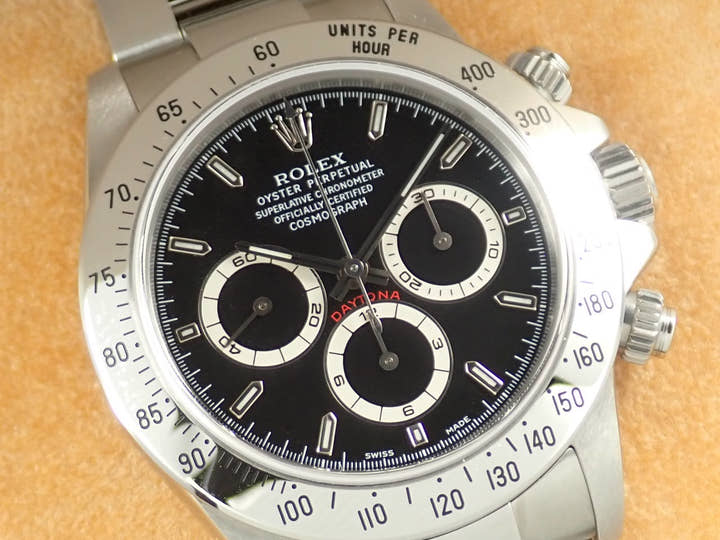 ロレックス デイトナ エルプリメロ Ref.16520 ステンレススチール ブラック文字盤