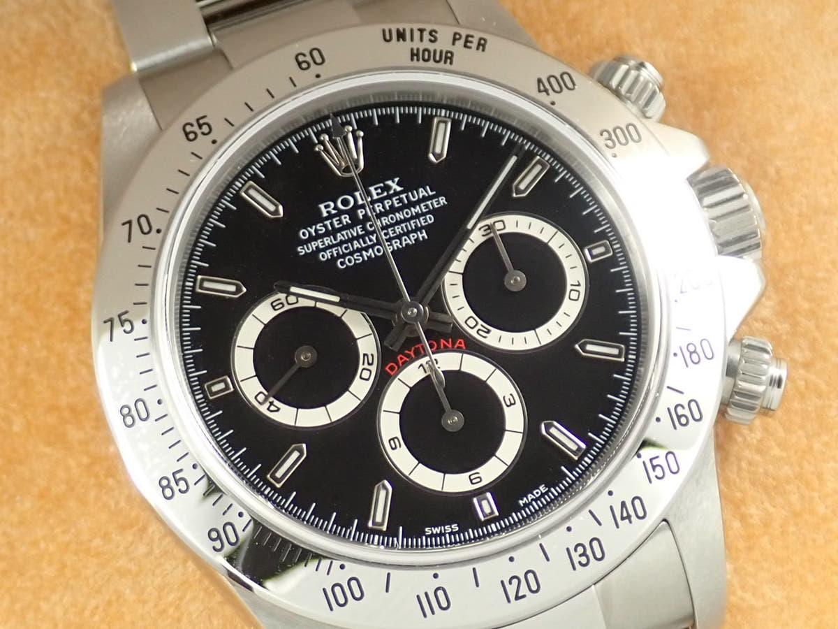 ロレックス デイトナ エルプリメロ Ref.16520 ブラック文字盤 極美品 8F602U2Z