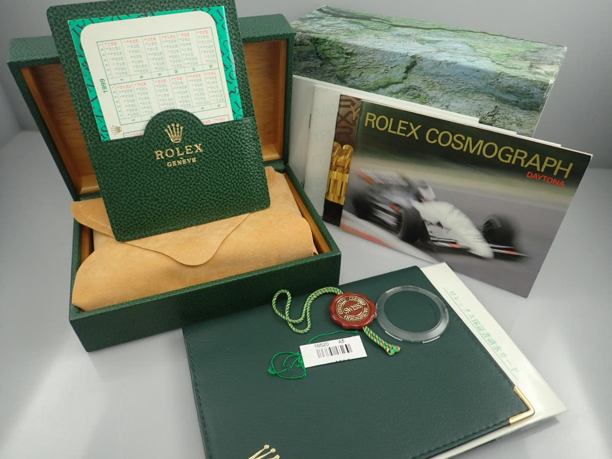 ロレックス デイトナ エルプリメロ Ref.16520 ブラック文字盤 極美品 8F602U2Z