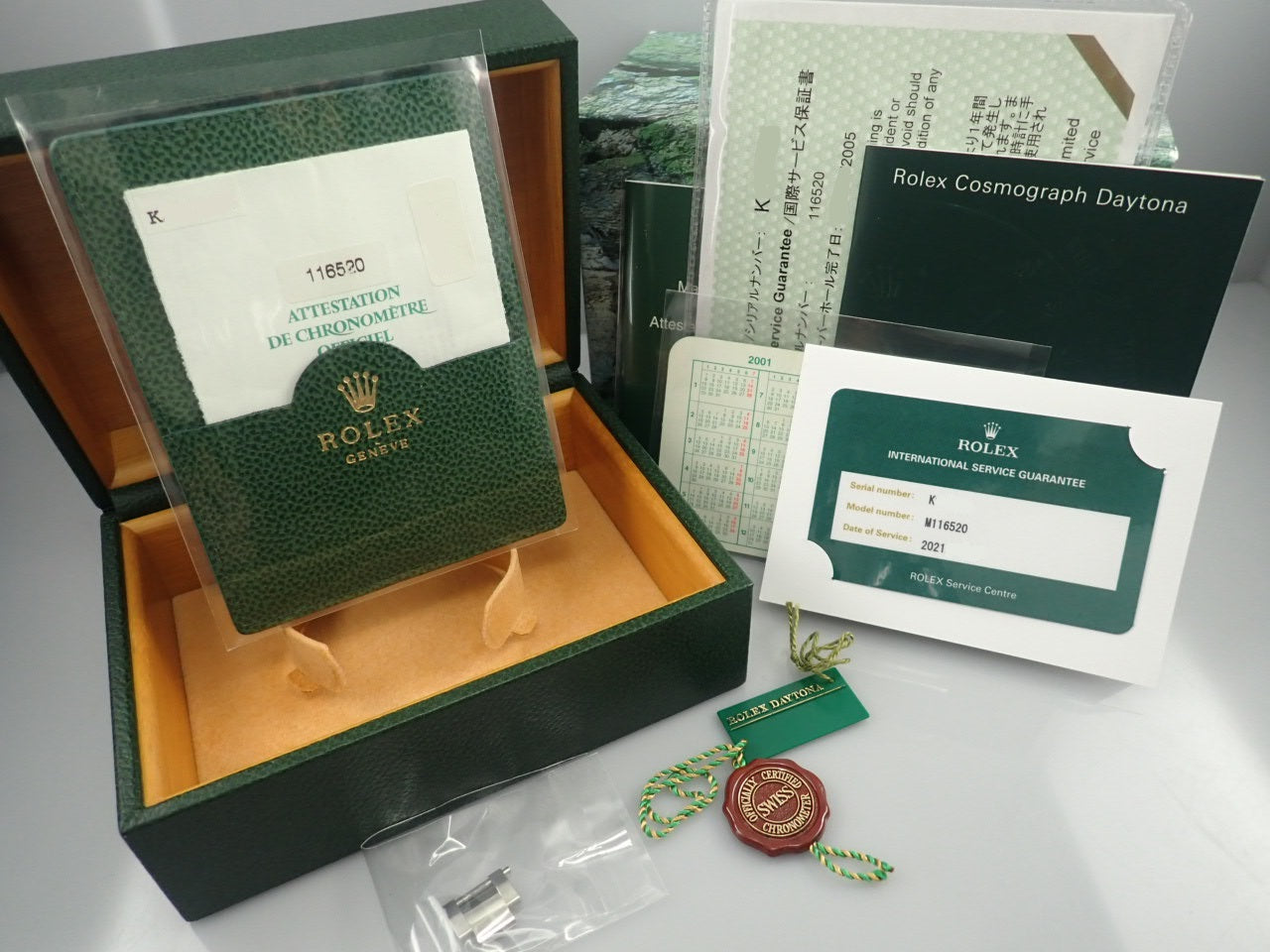 Rolex Daytona White Dial K Series &lt;Warranty, Box, etc.&gt;