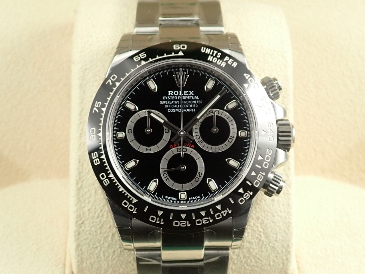 Rolex Daytona Black Dial &lt;Warranty, Box, etc.&gt;