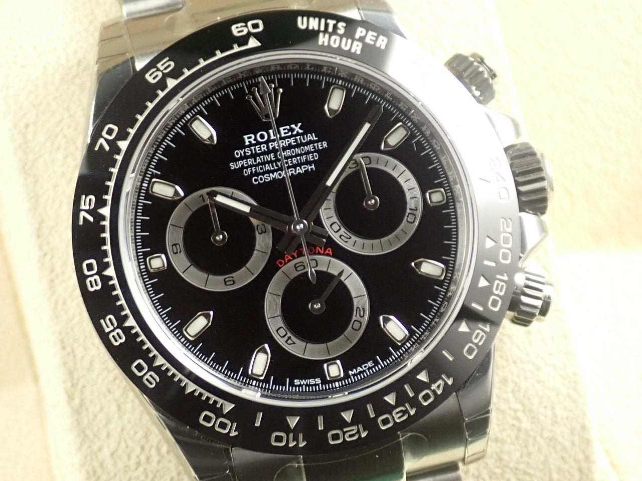 Rolex Daytona Black Dial &lt;Warranty, Box, etc.&gt;