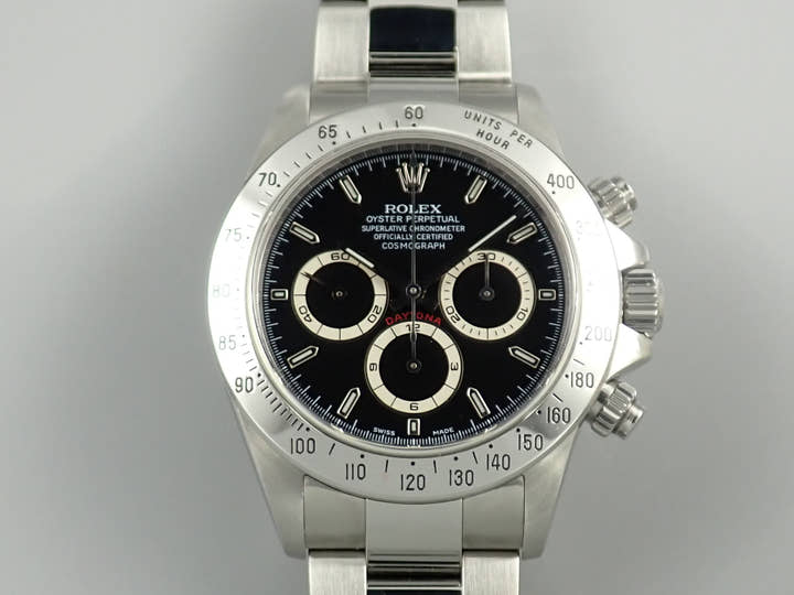 ロレックス デイトナ エルプリメロ Ref.16520 ステンレススチール ブラック文字盤