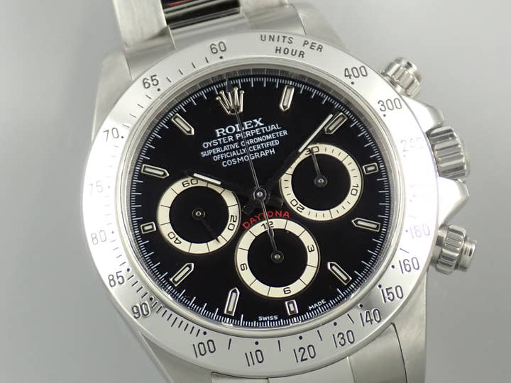ロレックス デイトナ エルプリメロ Ref.16520 ステンレススチール ブラック文字盤