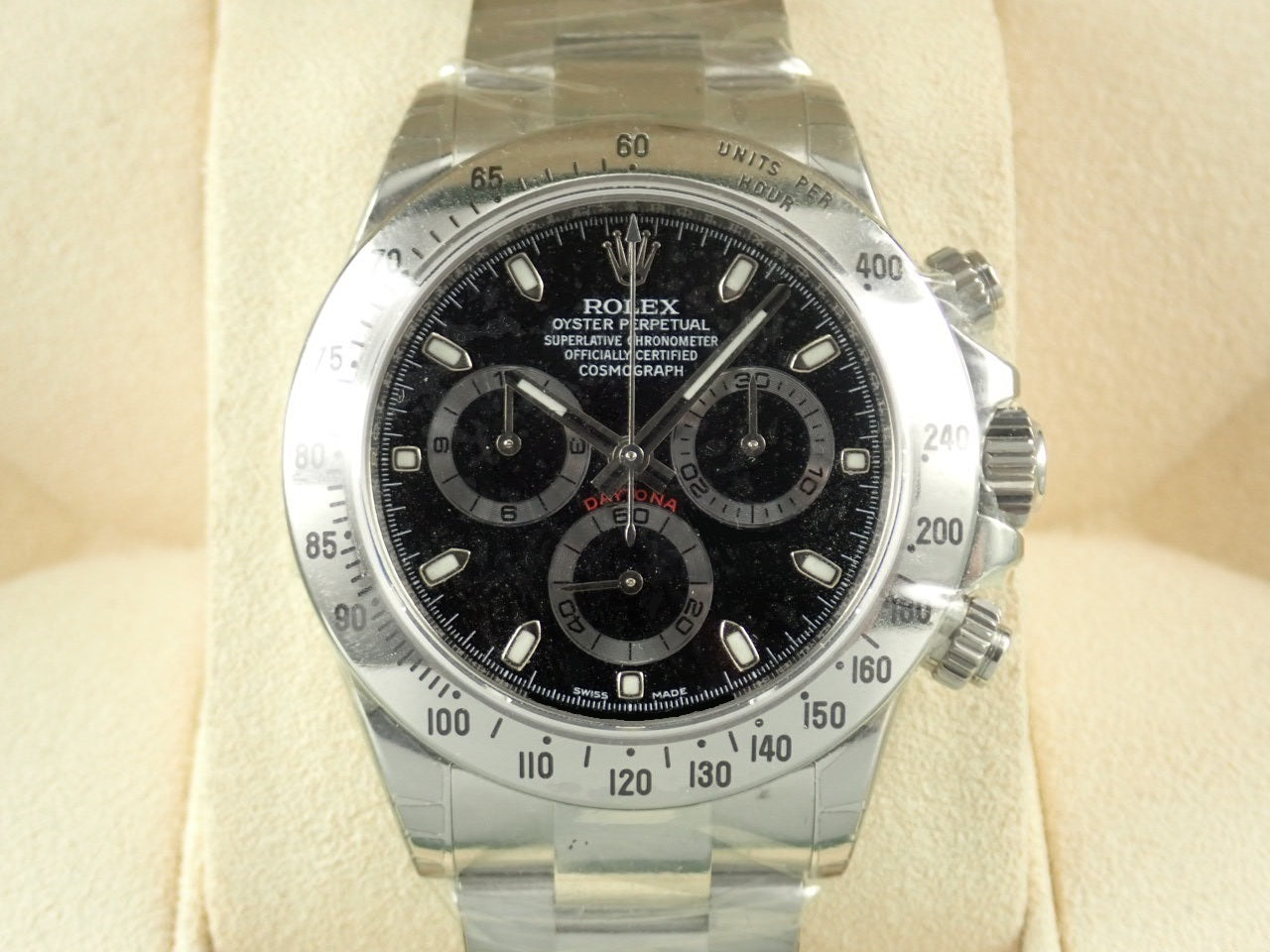 Rolex Daytona Black Dial Random Number &lt;Warranty, Box, etc.&gt;