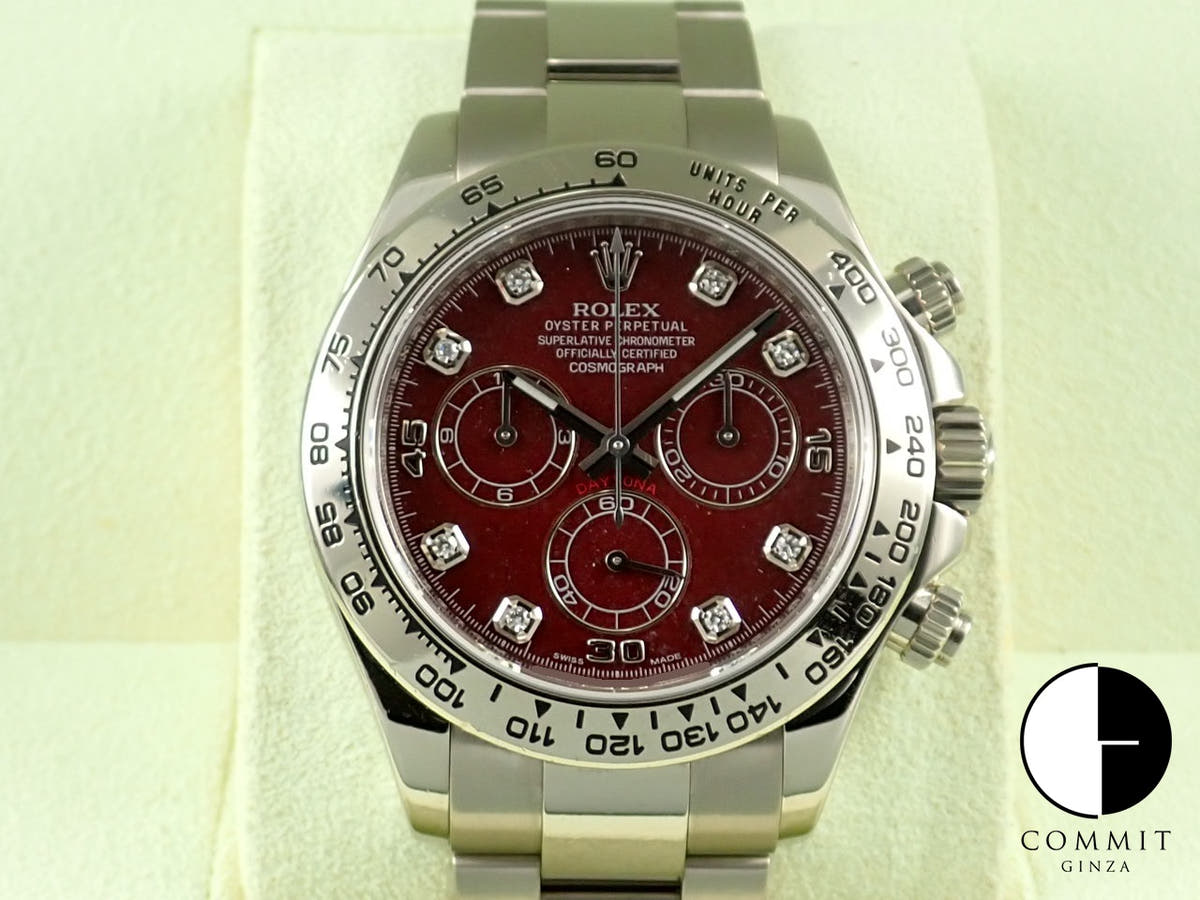 ロレックス デイトナ Ref.116509G ルベライト文字盤 中古 HAH3YMW7