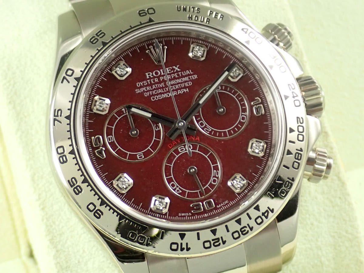 ロレックス デイトナ Ref.116509G ルベライト文字盤 中古 HAH3YMW7