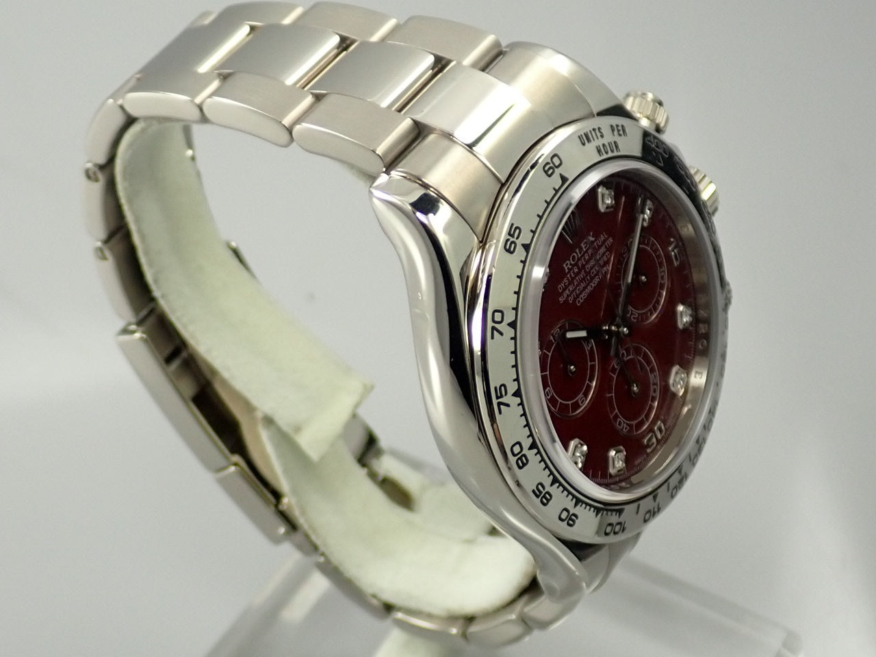 Rolex Daytona Rubellite Dial 8P Diamond Z Series &lt;Warranty Box and Others&gt;