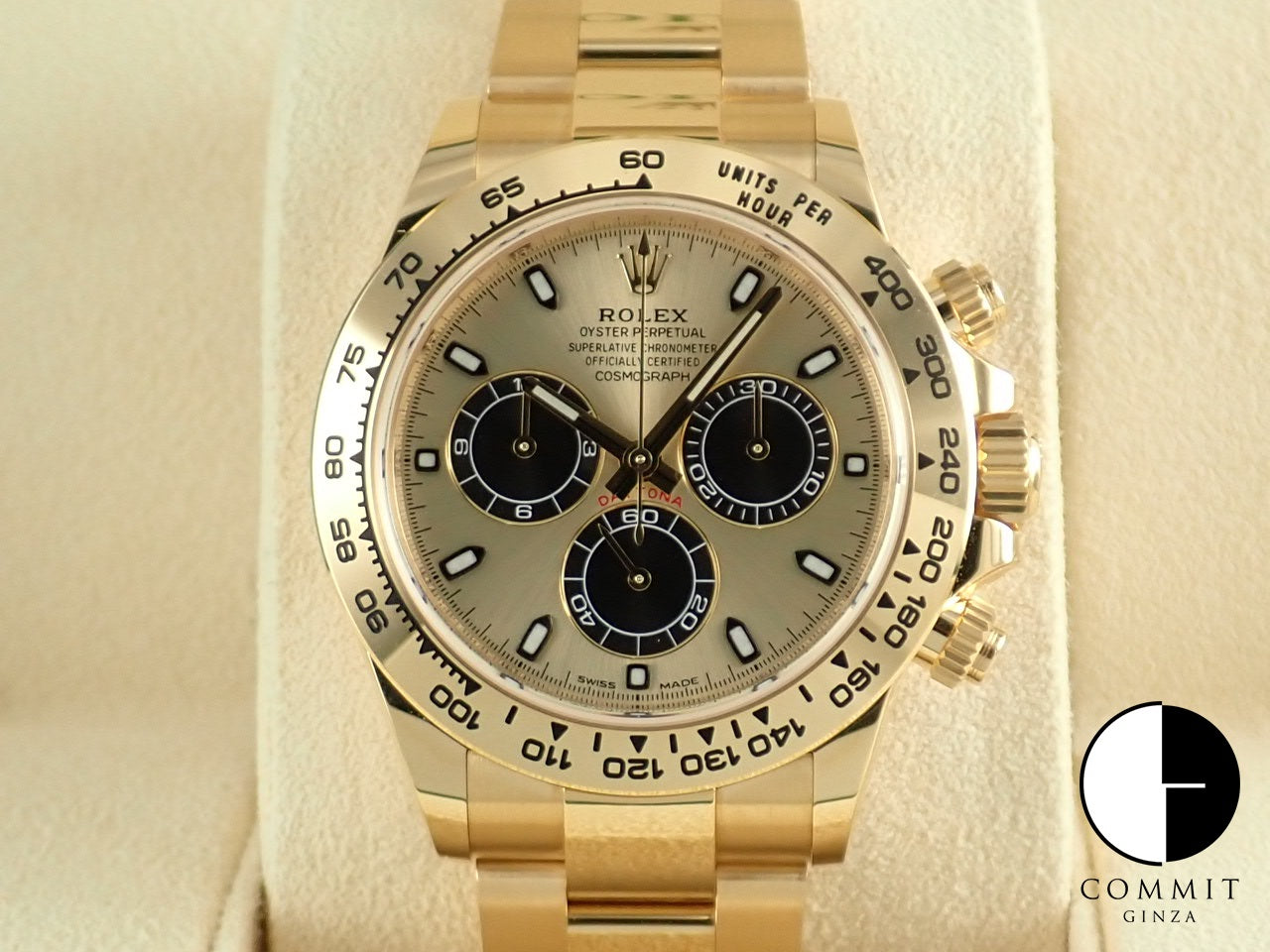 Rolex Daytona Champagne/Black Dial &lt;Warranty Box and Others&gt;