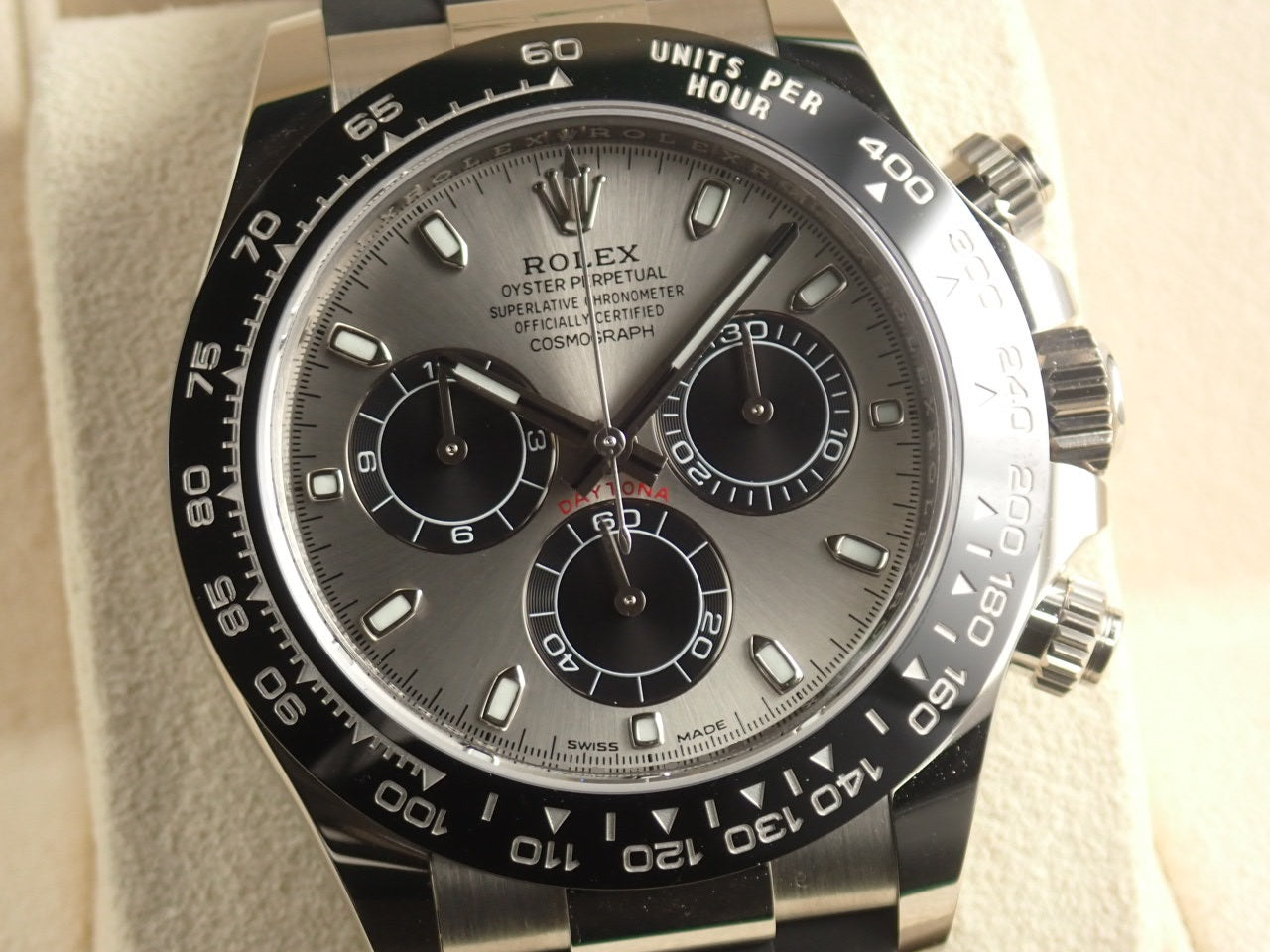 Rolex Daytona Steel &amp; Black Dial &lt;Warranty, Box, etc.&gt;