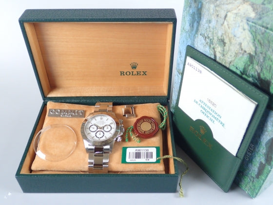 Rolex Daytona El Primero White Dial A9 Ref.16520