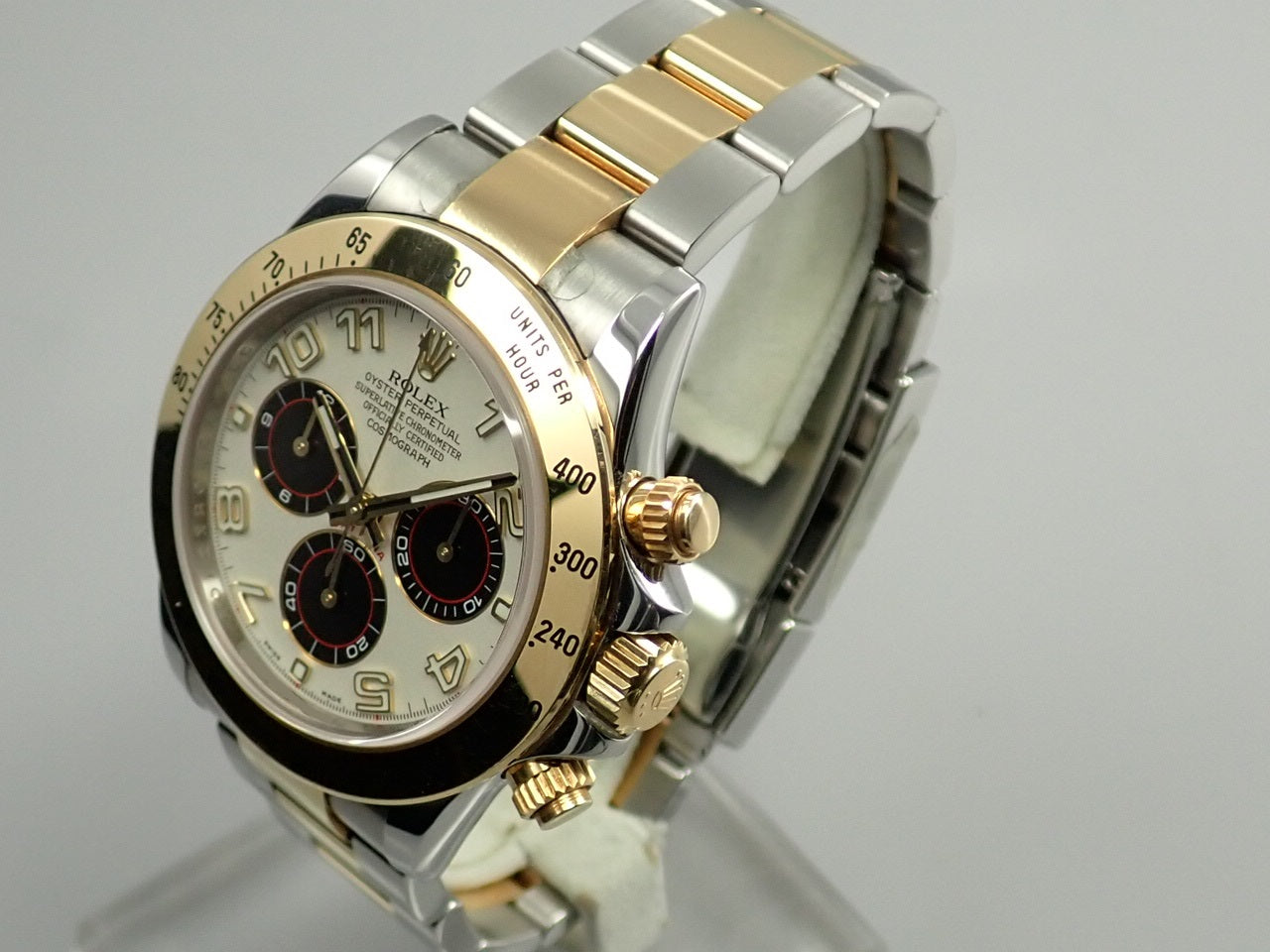 Rolex Daytona combination model, white x black dial, V serial number &lt;Warranty, box, etc.&gt;